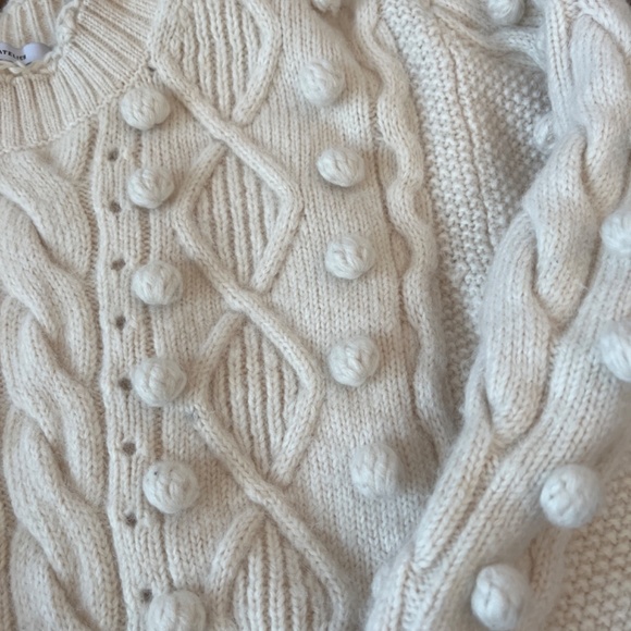 & Other Stories wool cable knit sweater - Picture 2 of 3